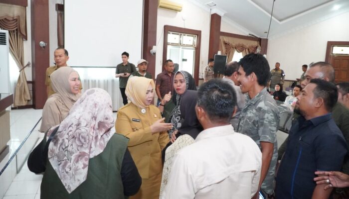 Plt. Bupati Tiorita Surbakti Perjuangkan Percepatan Bantuan Korban Banjir Langkat