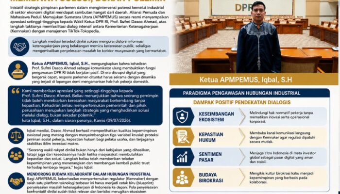 APMPEMUS: Langkah Prof. Sufmi Dasco Ahmad Mencerminkan Kepemimpinan Negarawan yang Mengedepankan Kepentingan Rakyat