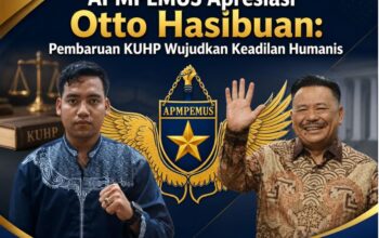 APMPEMUS Apresiasi Komitmen Wamenko Otto Hasibuan Dorong Pembaruan KUHP yang Humanis