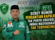Sikapi Isu Pergantian Kapolri, PP GPA Rilis Tiga Pernyataan Sikap Minta Pemuda Jaga Kondusivitas