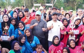 Tim Pagar Merbau Juarai Festival Bola Kasti antar Ibu-ibu Tahun 2026