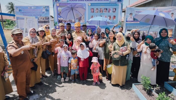 Kampung Berkah Kasih Stunting Ubah Wajah Kawasan Kumuh Desa Percut