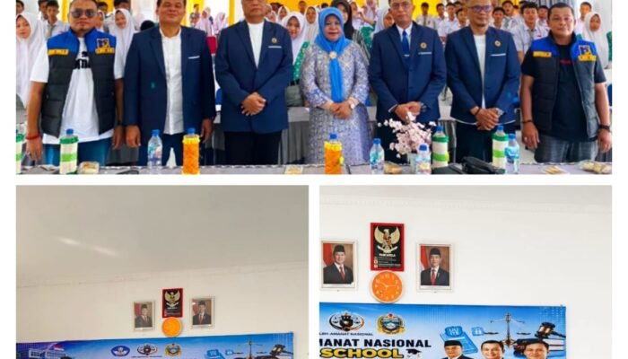 Tingkatkan Kesadaran Hukum, LBH Amanat Nasional Gelar Sosialisasi UU ITE di SMKN 1 Tanjung Morawa