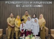 Bupati Deli Serdang dr. H Asri Luddin Tambunan Apresiasi Bakat Siswa MIN 3 Deli Serdang
