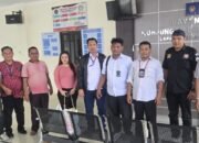 Komandan Garda Kamtibmas Indonesia Sumut Bersama Garda Kamtibmas Langkat Kunjungi Lapas Pemuda Langkat