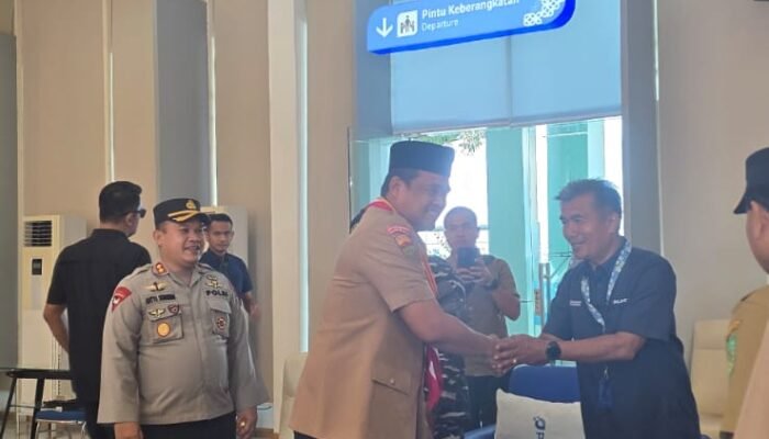 Dukung Generasi Muda Sumut, Pelindo Regional 1 Belawan Dukung Keberangkatan Kontingen Jambore Nasional XII
