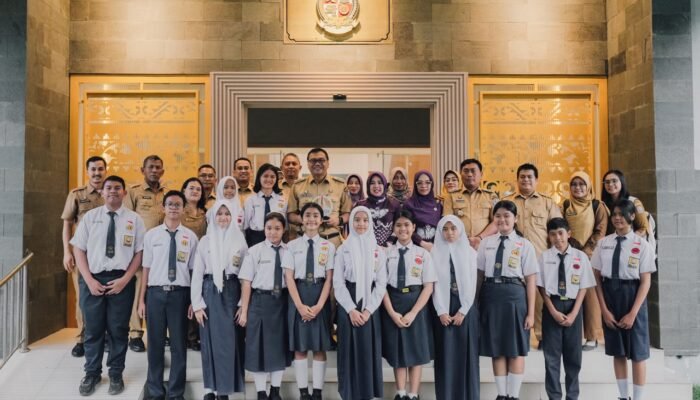 Bupati Deli Serdang Apresiasi Pelajar Berprestasi, Dorong Pengembangan Aplikasi Perisai Pintar Gagasan Siswa