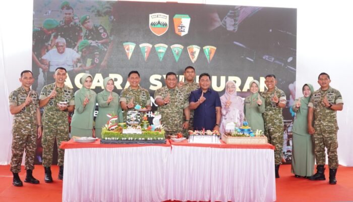 HUT ke-1 Brigif TP-36/HM, Wabup Lom Lom Dorong Sinergi Berkelanjutan