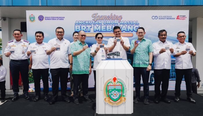 BRT Mebidang Resmi Uji Coba dari Deli Serdang, Gratis hingga Desember