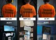 Kurun Waktu Tiga Hari Polres Binjai Amankan Tiga Orang Pelaku