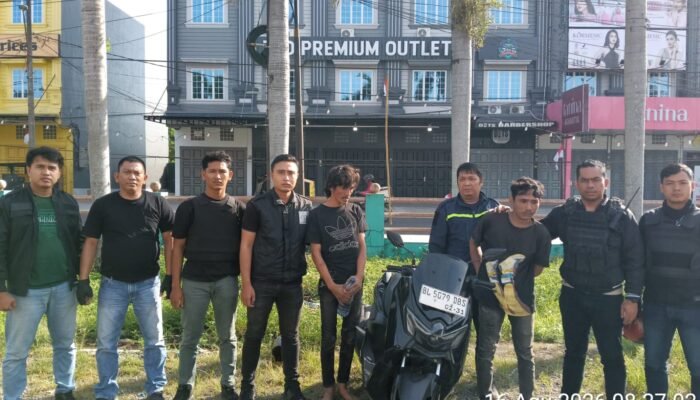 Tim Sus LIBAS Polres Binjai  Ciduk Dua Orang Residivis Warga Aceh