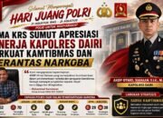Hari Juang Polri, HIMA KRS Apresiasi Kinerja AKBP Otniel Siahaan Perkuat Kamtibmas dan Berantas Narkoba