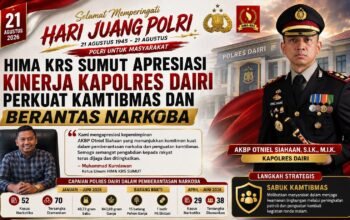 Hari Juang Polri, HIMA KRS Apresiasi Kinerja AKBP Otniel Siahaan Perkuat Kamtibmas dan Berantas Narkoba