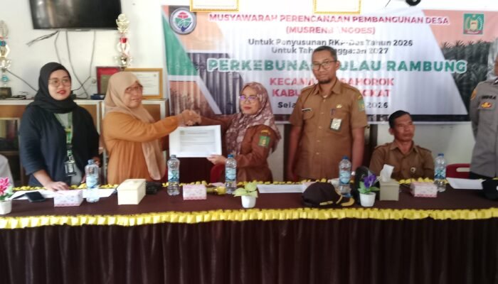 Musrenbang Desa Perkebunan Pulo Rambung Prioritas Pengaspalan Dusun Kwala Nibung dan Dusun Pondok Boyan