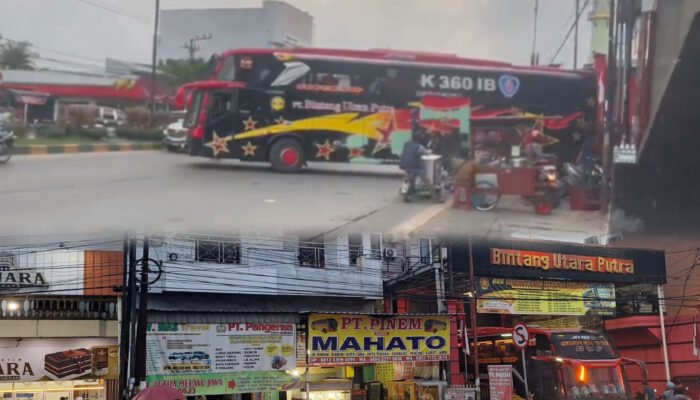 Pool Bus Ilegal Diduga Jadi Biang Kerok Kemacetan di Jalan Sisingamangaraja Medan