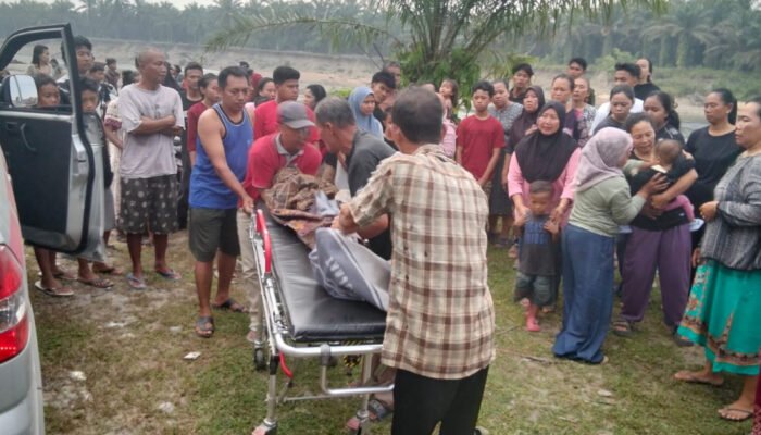 Siswa SMP Tewas Tenggelam Saat Mandi Di Sungai Batang Serangan
