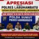 Gagal Peredaran 30 Kg Sabu dan 20 Ribu Ekstasi, SMP-SU Apresiasi Polres Labuhanbatu