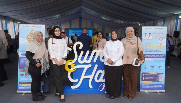 Hadiri Pembukaan Sumut Halal Fest 2026, Plt. Bupati Tiorita Dukung UMKM Langkat Naik Kelas Lewat Sertifikasi Halal