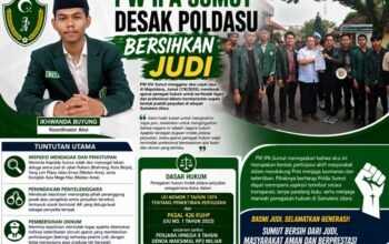 Soroti Tiga Lokasi Diduga Arena Judi, PW IPA Sumut Layangkan Tuntutan ke Poldasu