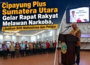Cipayung Plus Sumut Gelar Rapat Rakyat Melawan Narkoba, Kumpulkan 500 Mahasiswa dan Pelajar