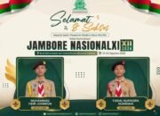 Pimpinan Pesantren Modern Darul Ma’rifat Lepas 2 Santri Terbaik Menuju Jambore Nasional XII 2026