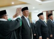 17 Pejabat Pemkab Deli Serdang Dilantik, Wabup Lom Lom: Jangan Bekerja Sendiri-Sendiri