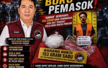 Dugaan Jaringan Sabu dalam Keluarga Terbongkar, Polisi Sita 153 Gram di Pantai Labu