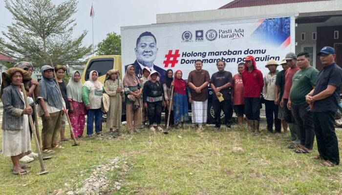 Hermansyah Lubis Anggota DPRD Sumut Turun Beri Bantuan kepada Petani yang Terancam Gagal Panen