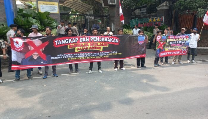 Aset Sitaan 453 Hektare Diduga “Dikuasai Kembali”, DPP GARANSI – AMPPUH Seret Nama Aseng dan LHK Riau ke Kejagung