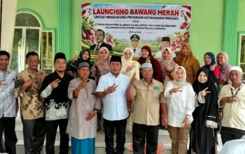 Perkuat Ketahanan Pangan, Lom Lom Suwondo Dorong Pesantren Al-Hidayah Kembangkan Bawang Merah