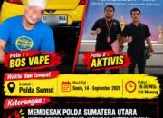 GAB Desak Polda Sumut dan Interpol Libas Jaringan Internasional Vape “Getar” di Tanjungbalai