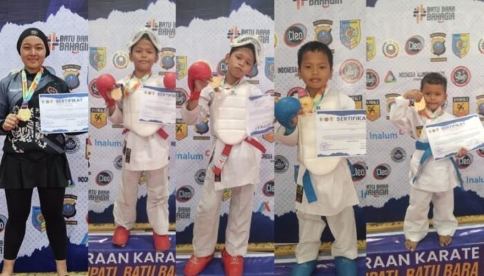 Dojo Alfarizi Raih Prestasi di Kejuaraan Karate INKANAS Sumatera Utara