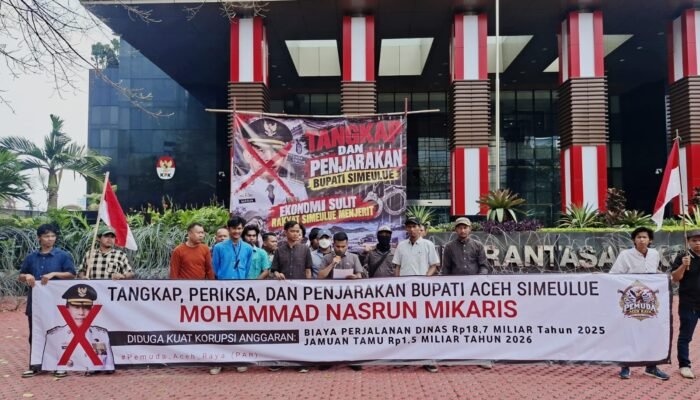PAR Desak KPK Panggil dan Periksa Bupati Simeulue Terkait Sorotan Anggaran Rp18,7 Miliar dan Jamuan Tamu Rp1,5 Miliar