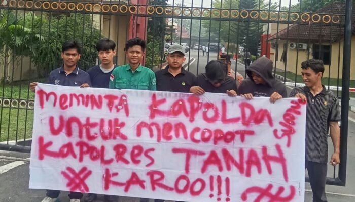 Buntut Maraknya Peredaran Narkotika, HIMMAH Karo Minta Kapolres dan Kasat Narkoba Dicopot