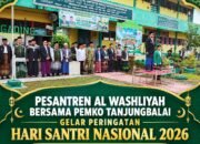 Pesantren Al Washliyah Bersama Pemko Tanjungbalai Gelar Peringatan Hari Santri Nasional 2026