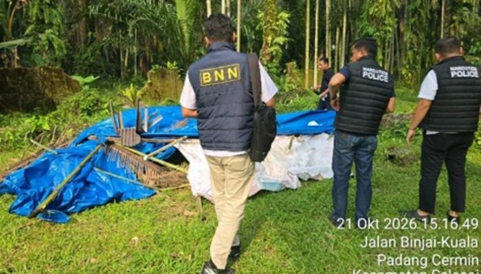 Kapolres Binjai Gencarkan OSN, 12 Lokasi Diduga Sarang Narkoba Ditindak